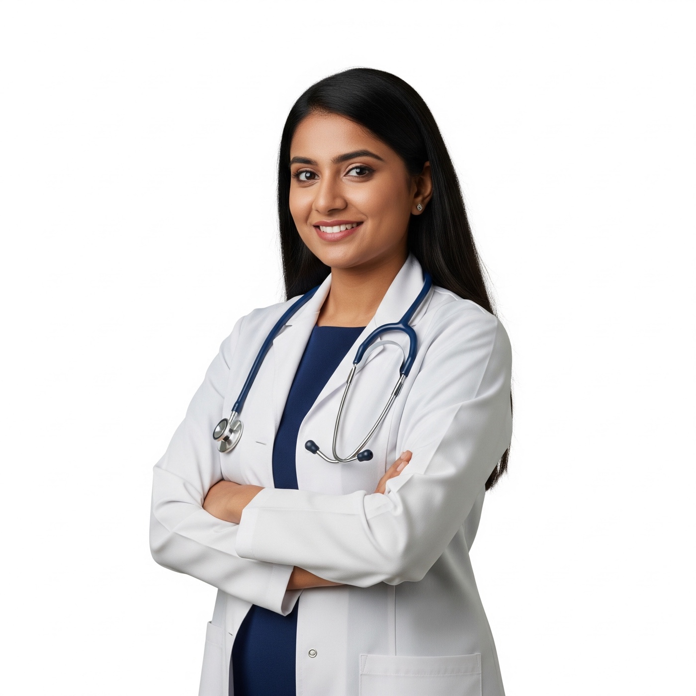 A confident young doctor — where the education path leads